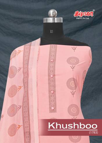 Khushboo 1783 By Bipson Fancy Cotton Summer Wear Salwar Kameez Collection